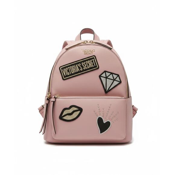 Victoria's Secret Pink Handbags - Victoria's Secret Pink Patch Mini Backpack